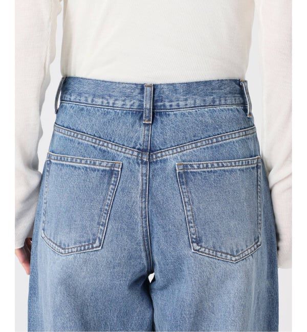 IENA「《WEB限定/追加2予約》カーブシルエットデニム」|デニム|