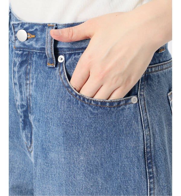 IENA「《WEB限定/追加2予約》カーブシルエットデニム」|デニム|