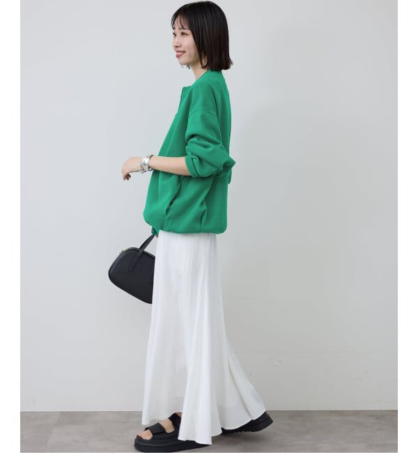 SLOBE IENA「《予約》ダブルZIPクルーネックカーディガン」|カーディガン|