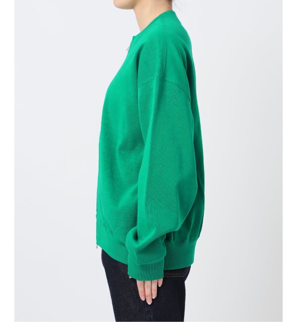 SLOBE IENA「《予約》ダブルZIPクルーネックカーディガン」|カーディガン|