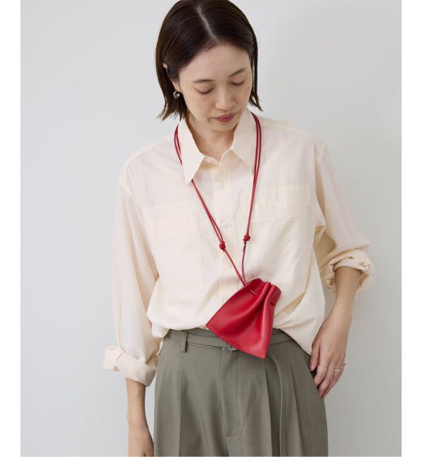 SLOBE IENA「《予約》ビンテージワッシャーBOYS シャツ」|シャツ・ブラウス|