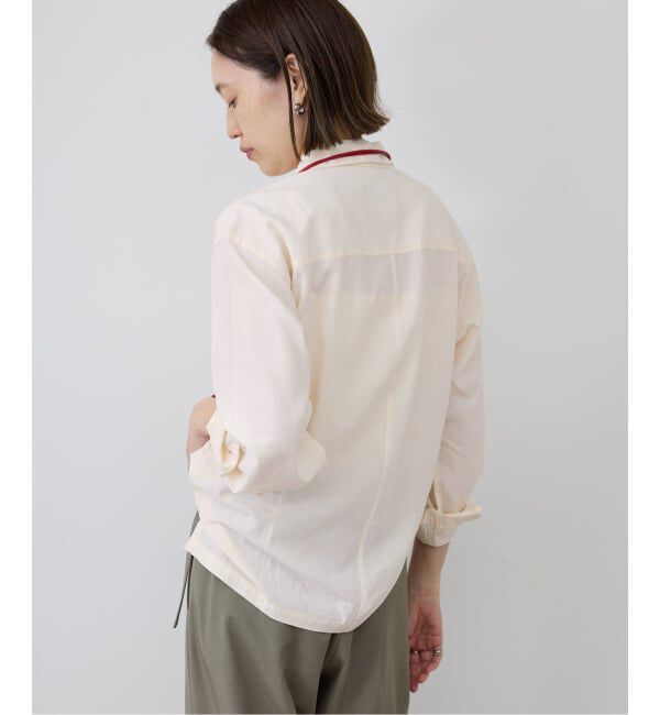 SLOBE IENA「《予約》ビンテージワッシャーBOYS シャツ」|シャツ・ブラウス|