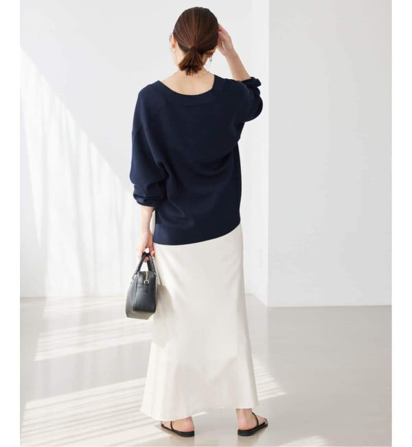 SLOBE IENA「《WEB・一部店舗限定/追加予約》スムースニットカーディガン」|カーディガン|