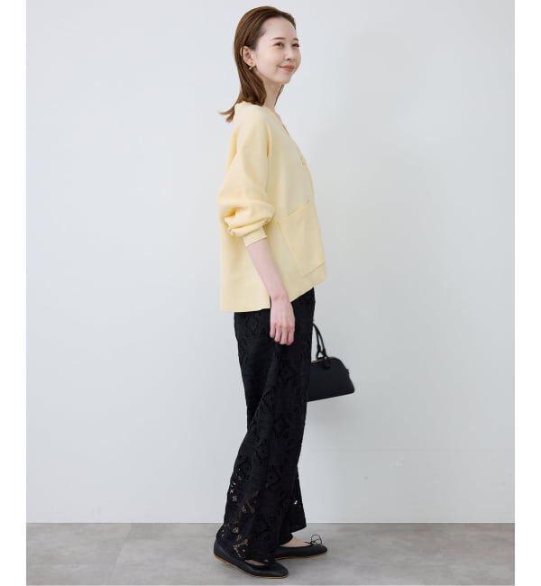 SLOBE IENA「《WEB・一部店舗限定/追加予約》スムースニットカーディガン」|カーディガン|