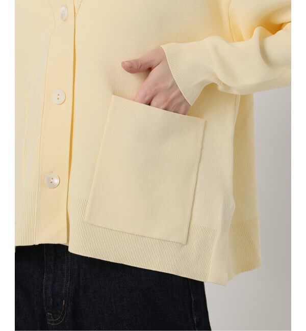 SLOBE IENA「《WEB・一部店舗限定/追加予約》スムースニットカーディガン」|カーディガン|