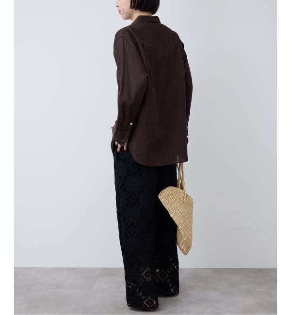 SLOBE IENA「《予約》コットンレースイージーパンツ」|その他|