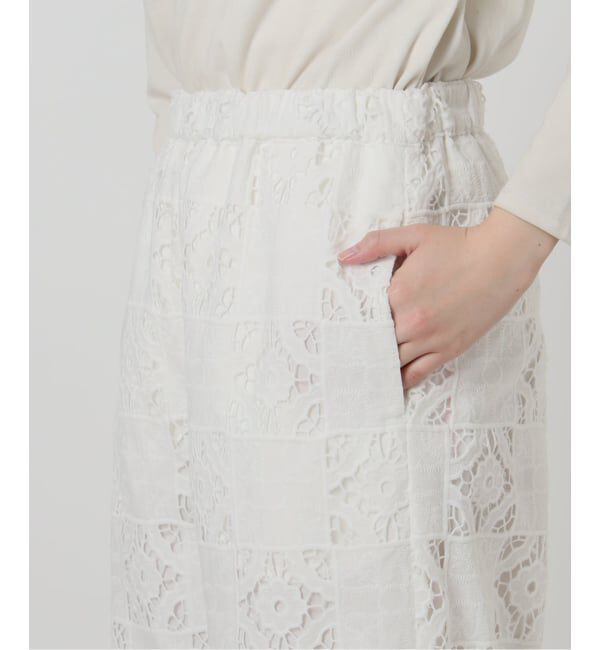 SLOBE IENA「《予約》コットンレースイージーパンツ」|その他|