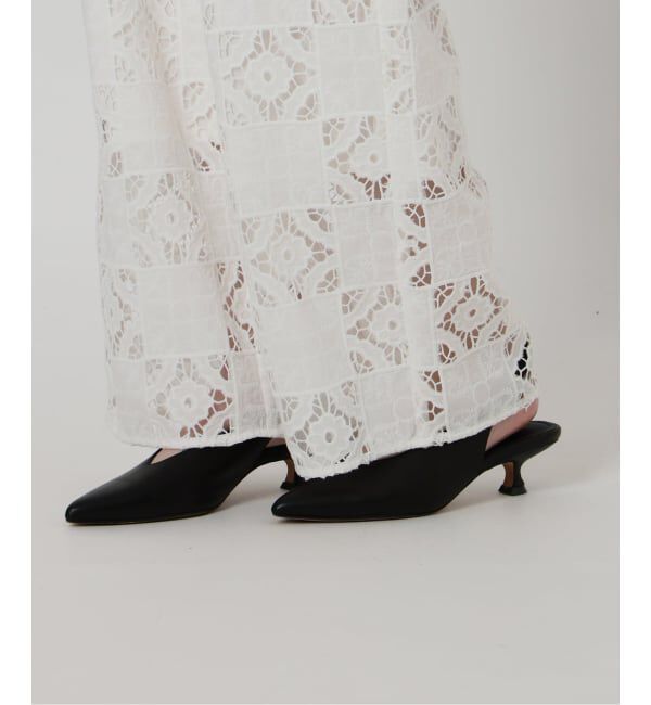 SLOBE IENA「《予約》コットンレースイージーパンツ」|その他|