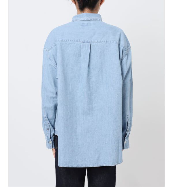 SLOBE IENA「《予約》LEDENIM LABOR FORM デニムシャツ」|シャツ・ブラウス|