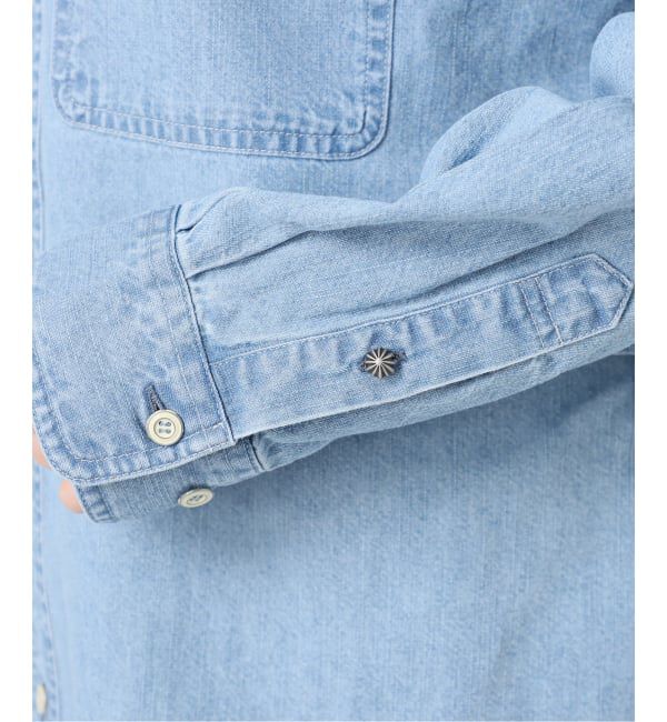 SLOBE IENA「《予約》LEDENIM LABOR FORM デニムシャツ」|シャツ・ブラウス|