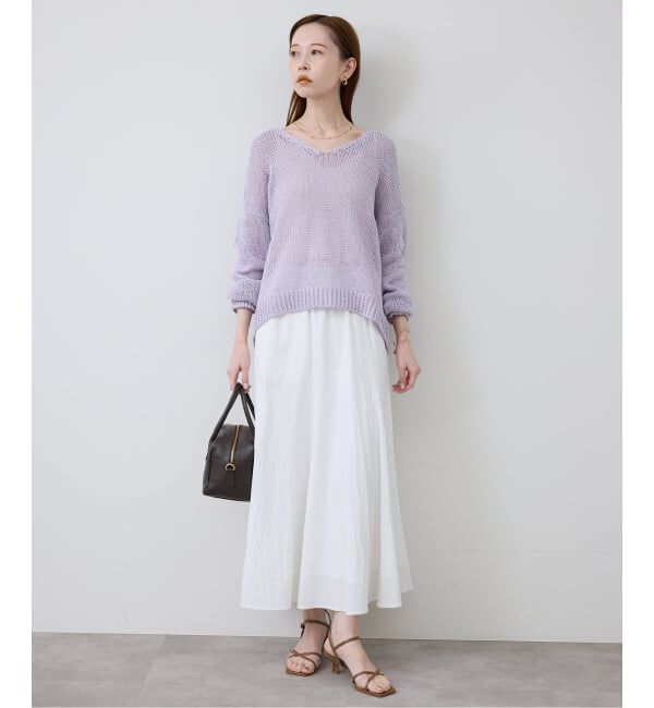 SLOBE IENA「《予約》SLOBE レザークロスサンダル」|サンダル|