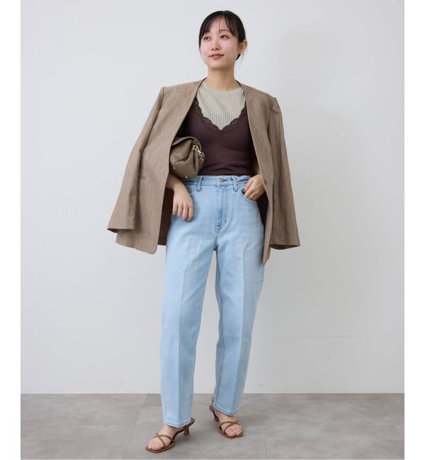 SLOBE IENA「《予約》SLOBE レザークロスサンダル」|サンダル|