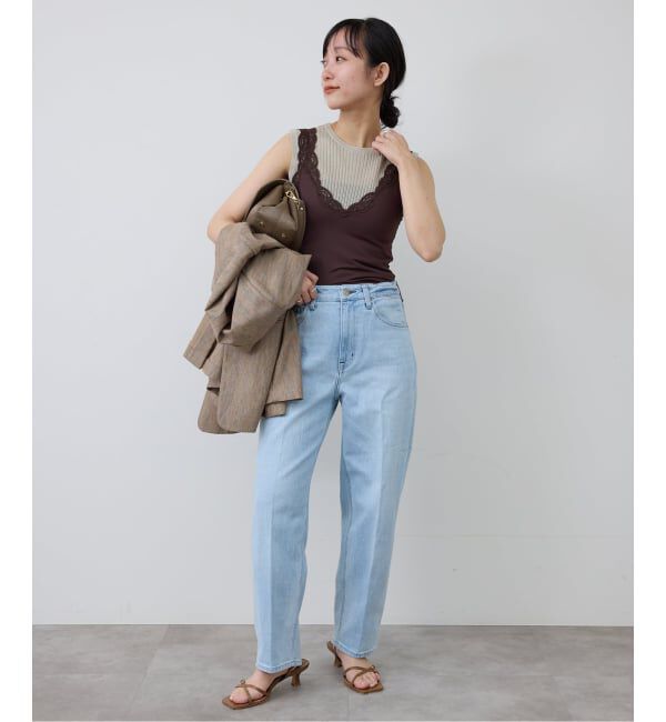 SLOBE IENA「《予約》SLOBE レザークロスサンダル」|サンダル|