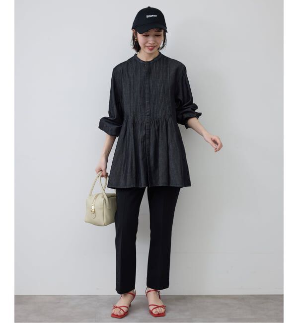 SLOBE IENA「《予約》SLOBE レザークロスサンダル」|サンダル|