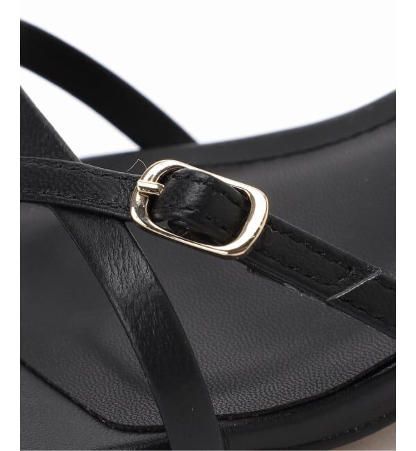 SLOBE IENA「《予約》SLOBE レザークロスサンダル」|サンダル|