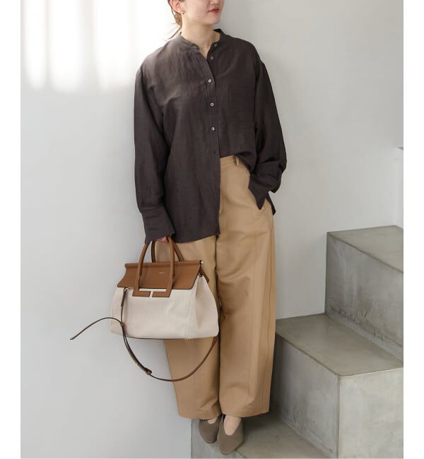 IENA「《予約》ダブルクロスバレルパンツ」|その他|