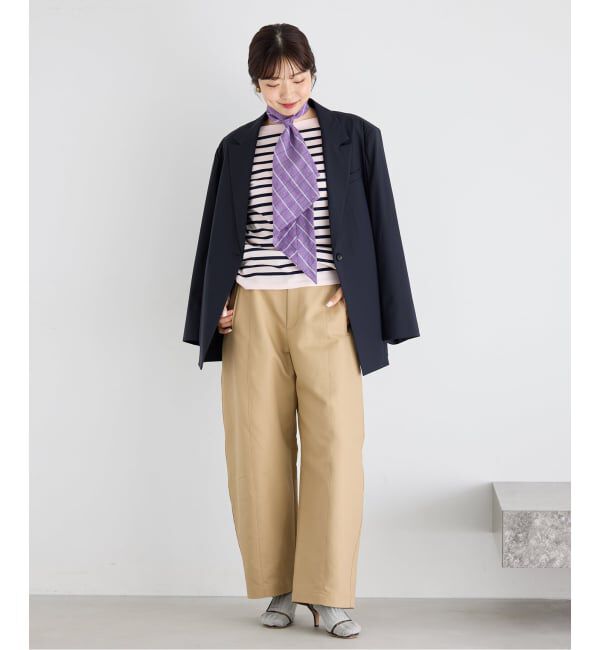 IENA「《予約》ダブルクロスバレルパンツ」|その他|