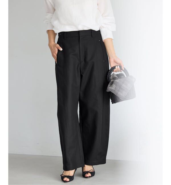 IENA「《予約》ダブルクロスバレルパンツ」|その他|