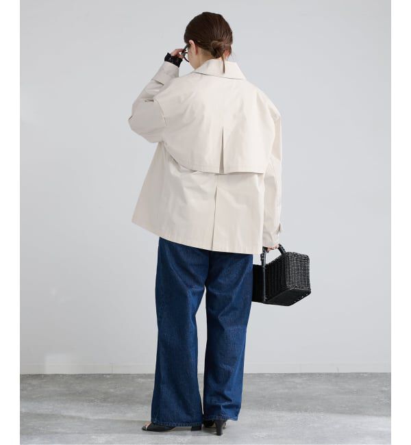 IENA「《予約》シングルトレンチショートコート」|トレンチコート|