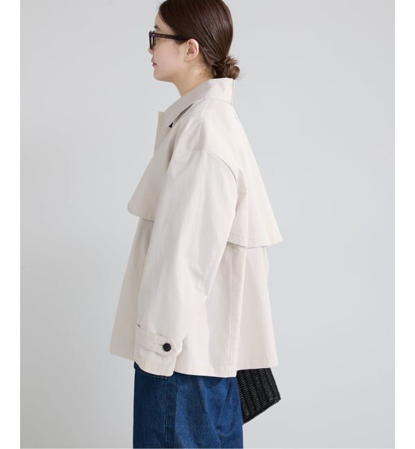 IENA「《予約》シングルトレンチショートコート」|トレンチコート|