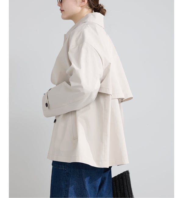 IENA「《予約》シングルトレンチショートコート」|トレンチコート|