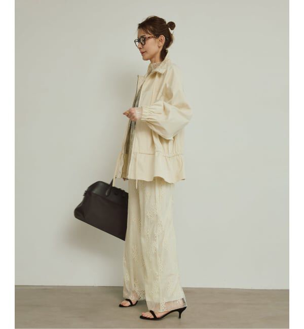 VERMEIL par iena「《予約》ダブルサテンZIPブルゾン」|その他|