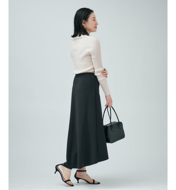 VERMEIL par iena「《予約》イタリア糸 RIB Vネックプルオーバー」|ニット・セーター|