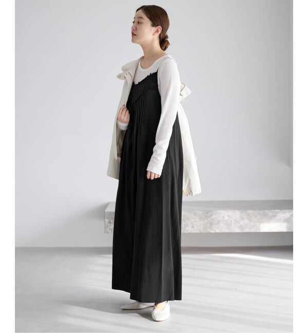 IENA「《WEB限定/追加予約》レースキャミソールワンピース」|ワンピース|