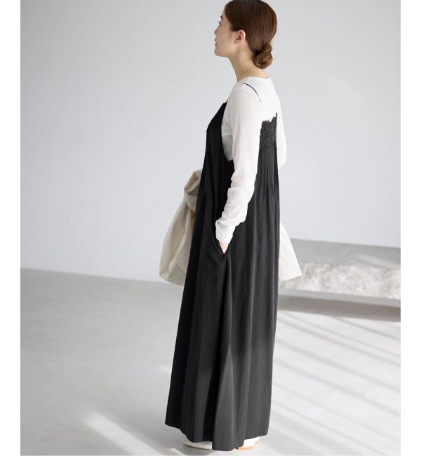 IENA「《WEB限定/追加予約》レースキャミソールワンピース」|ワンピース|