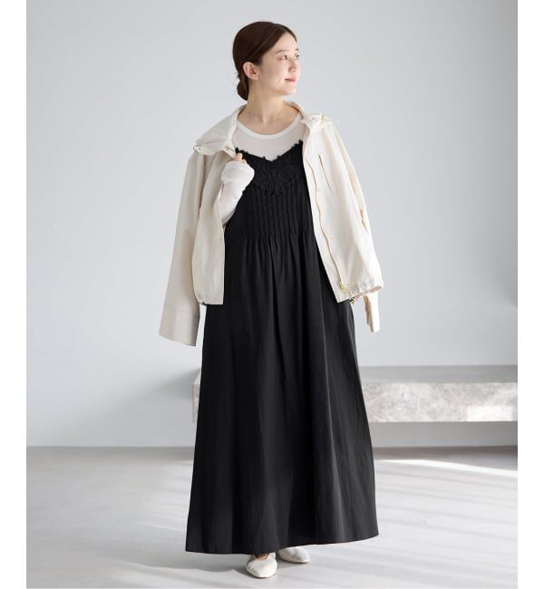 IENA「《WEB限定/追加予約》レースキャミソールワンピース」|ワンピース|