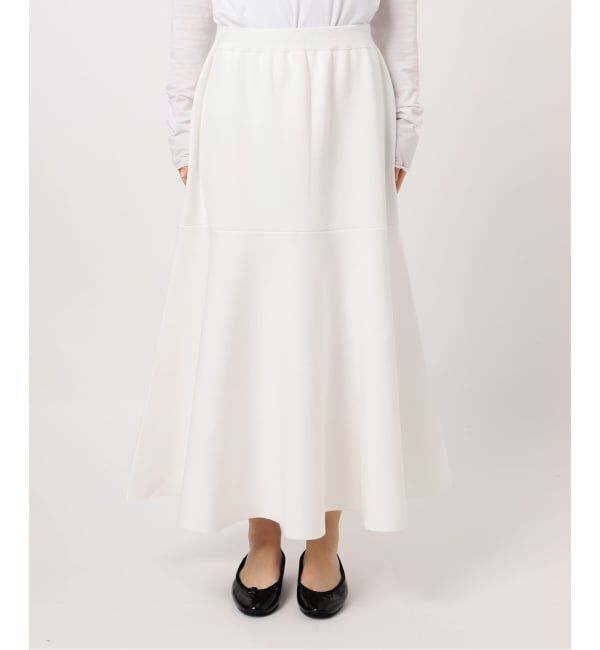 IENA「《予約》ファインコットンスムーススカート」|スカート|