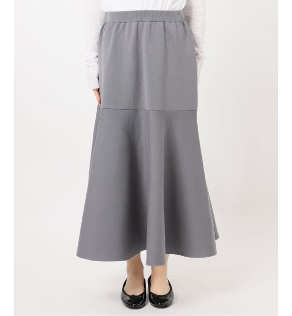 IENA「《予約》ファインコットンスムーススカート」|スカート|