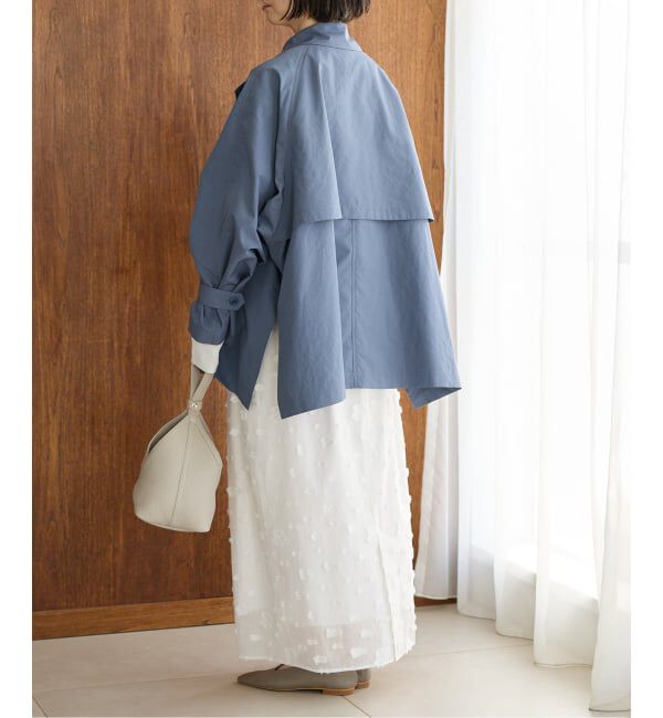 IENA「《予約》フラワージャガードタックスカート」|スカート|