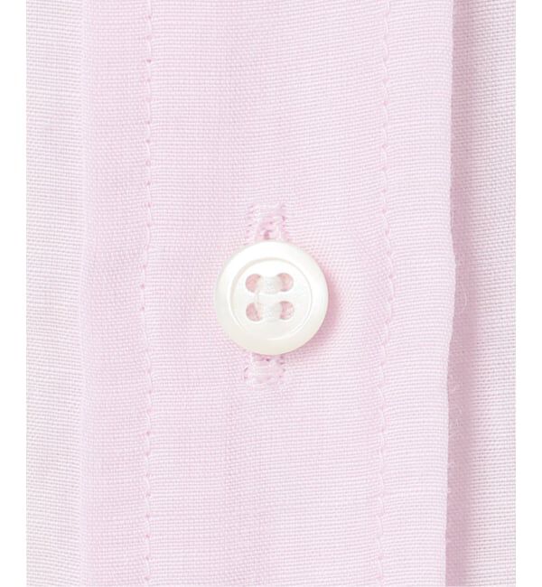 IENA「《一部カラーWEB限定/予約》ラミーリヨセルバンドカラーシャツ」|シャツ・ブラウス|