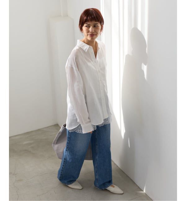 IENA「《予約》ラミーリヨセル2wayシャツ」|シャツ・ブラウス|
