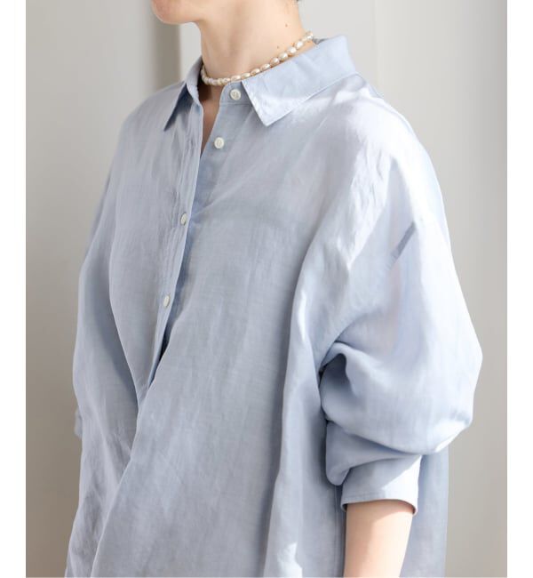 IENA「《予約》ラミーリヨセル2wayシャツ」|シャツ・ブラウス|