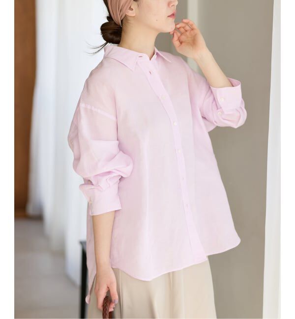 IENA「《予約》ラミーリヨセル2wayシャツ」|シャツ・ブラウス|