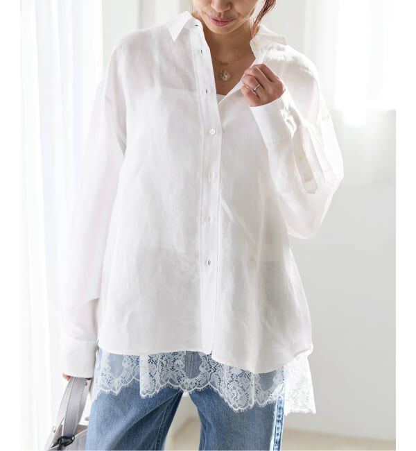 IENA「《予約》ラミーリヨセル2wayシャツ」|シャツ・ブラウス|