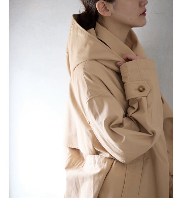 IENA「《予約》撥水ステンカラーコート」|ステンカラーコート|