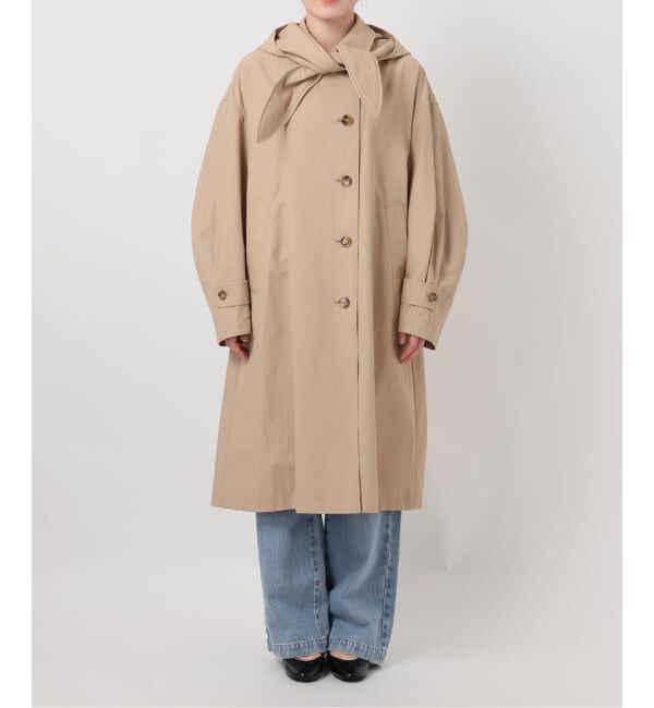 IENA「《予約》撥水ステンカラーコート」|ステンカラーコート|