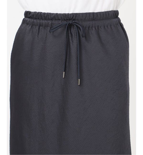 IENA「《予約》アンティークサテン イージースカート」|スカート|