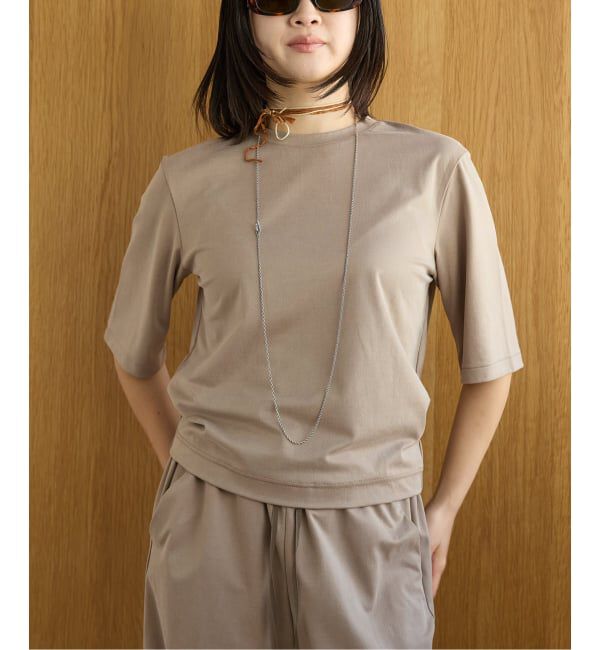 IENA LA BOUCLE「《予約》IENA LA BOUCLE Cupra mix Tシャツ」|Tシャツ・カットソー|