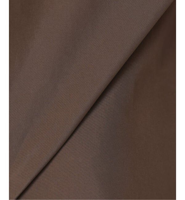 IENA LA BOUCLE「《予約》IENA LA BOUCLE ライトタフタフーテッドシャツ」|シャツ・ブラウス|