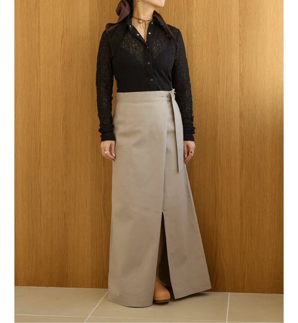 IENA LA BOUCLE「《予約》IENA LA BOUCLE カーリーラッセルシャツカットソー」|シャツ・ブラウス|