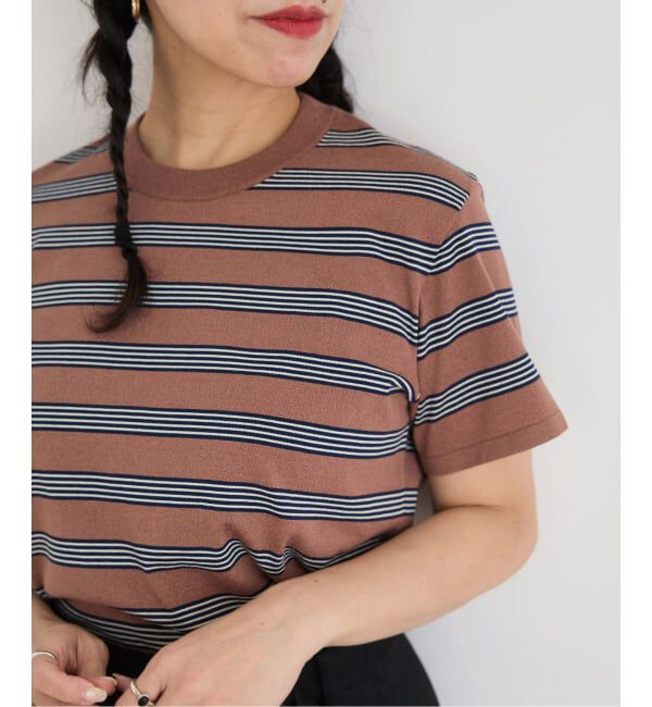 IENA LA BOUCLE「《予約》IENA LA BOUCLE マルチボーダー配色ニット」|ニット・セーター|