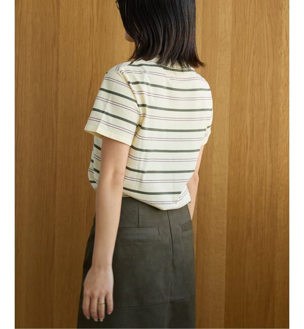 IENA LA BOUCLE「《予約》IENA LA BOUCLE マルチボーダー配色ニット」|ニット・セーター|