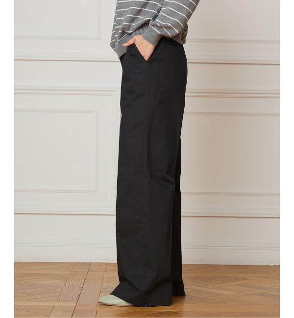 IENA LA BOUCLE「《予約》IENA LA BOUCLE チノスラックス」|スラックス|