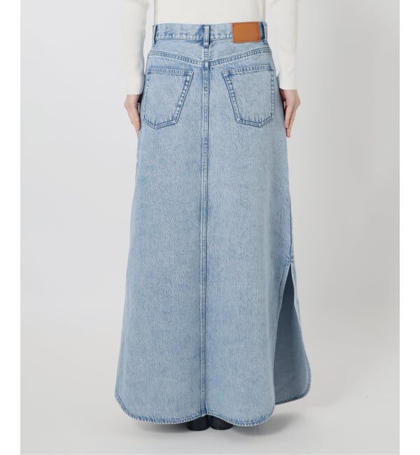 IENA LA BOUCLE「《予約》IENA LA BOUCLE ソフトデニムスリットスカート」|スカート|