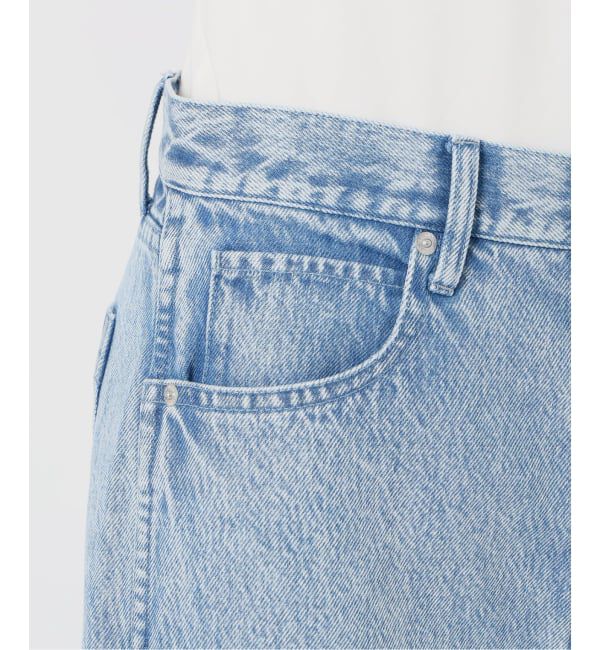 IENA LA BOUCLE「《予約》IENA LA BOUCLE ソフトデニムシルエットパンツ」|デニム|