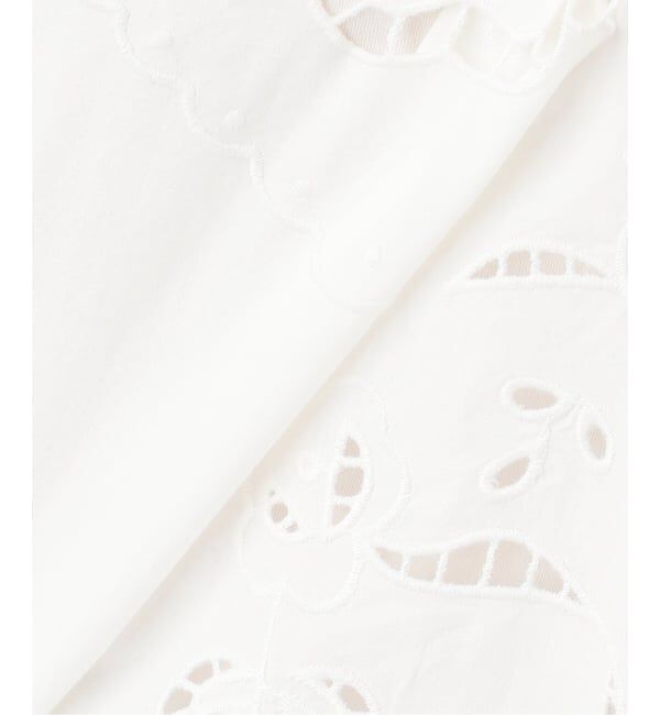 IENA LA BOUCLE「《予約》IENA LA BOUCLE カットワークブロードブラウス」|シャツ・ブラウス|